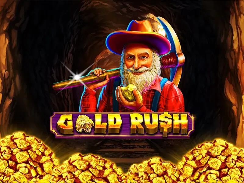 gold rush pokie logo gold rush pokie logo